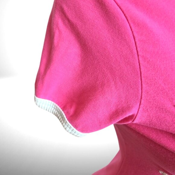 D&G Dolce & Gabbana Pink Butterfly Embellished Tee Size M - Picture 6 of 14